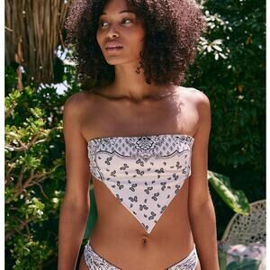 MONTCE Ivy Bandana Scarf Bikini Top NWT Size Large
